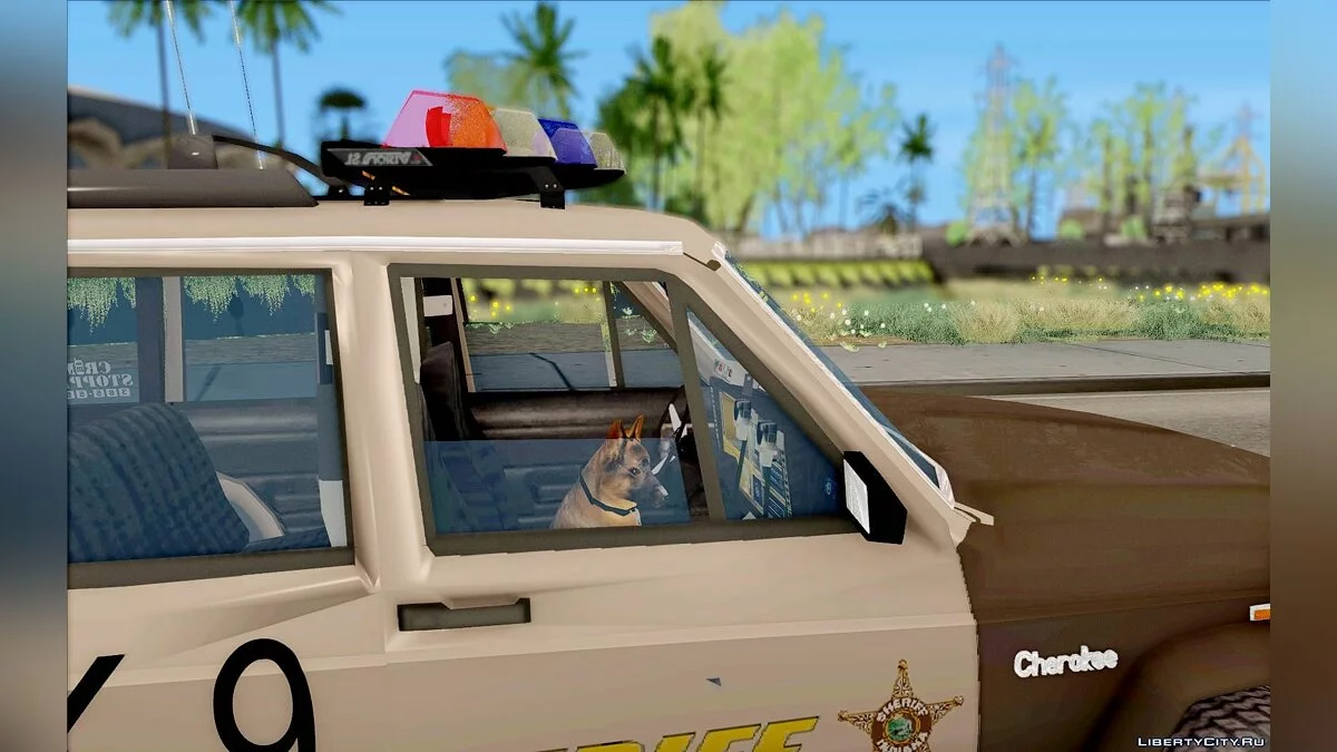 Jeep Cherokee 1992 Polícia / GTA San Andreas