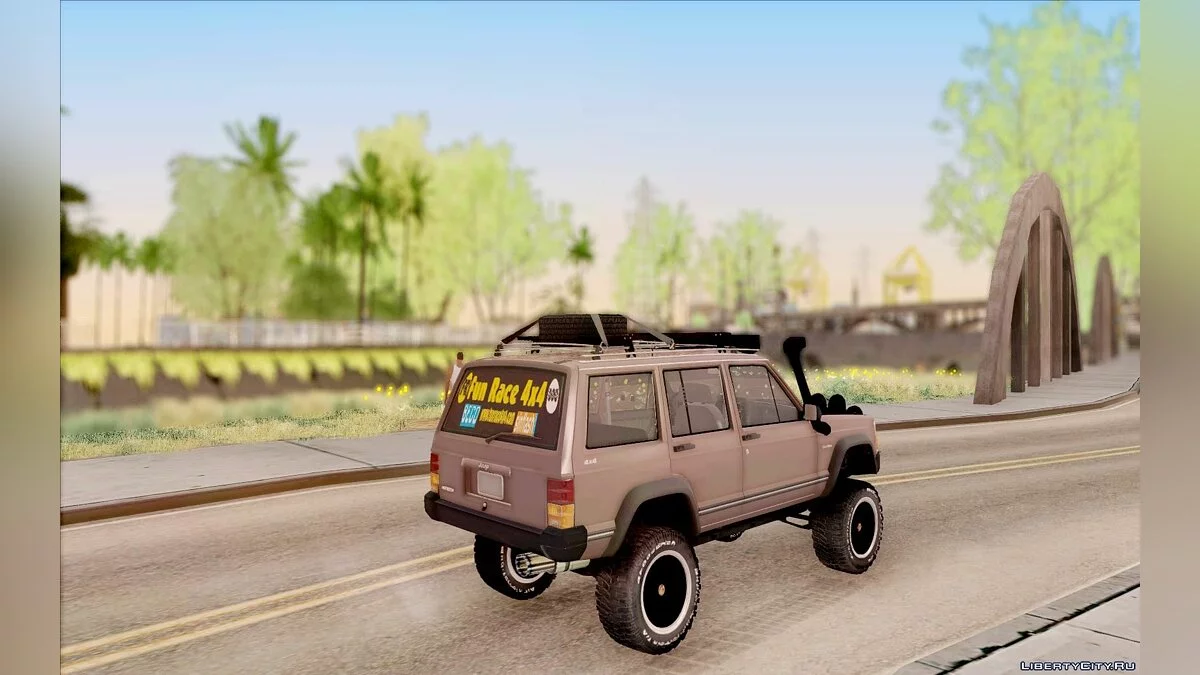 Jeep Cherokee 1998 Tout Terrain 4x4 / GTA San Andreas