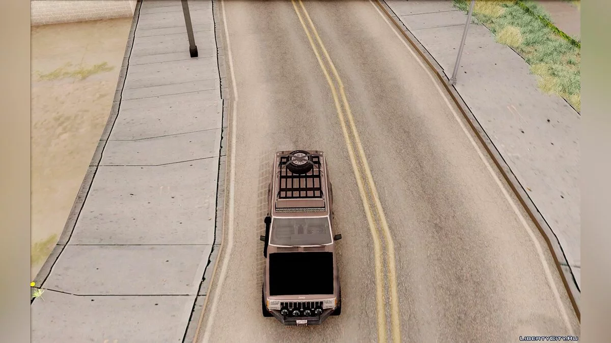 Jeep Cherokee 1998 Tout Terrain 4x4 / GTA San Andreas