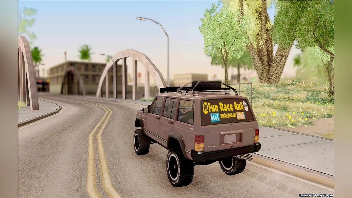 Jeep Cherokee 1998 Tout Terrain 4x4 / GTA San Andreas