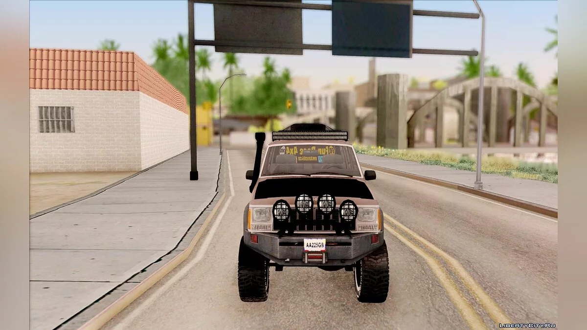 Jeep Cherokee 1998 Tout Terrain 4x4 / GTA San Andreas