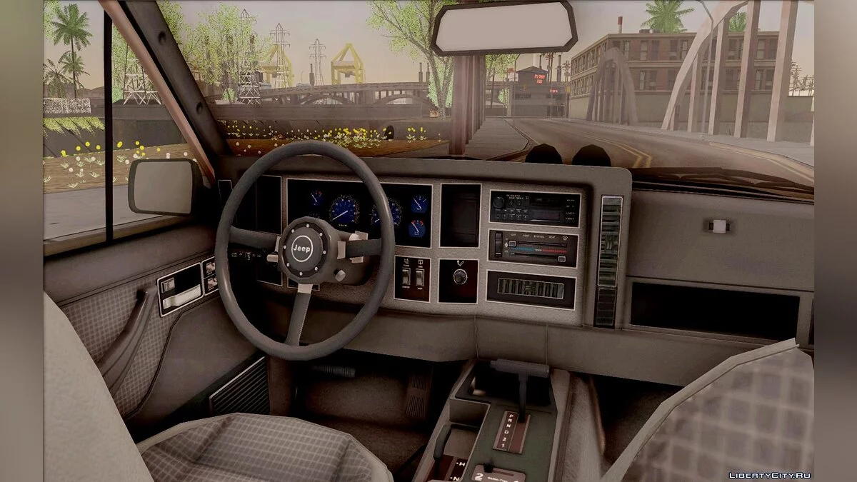 Jeep Cherokee 1998 Tout Terrain 4x4 / GTA San Andreas