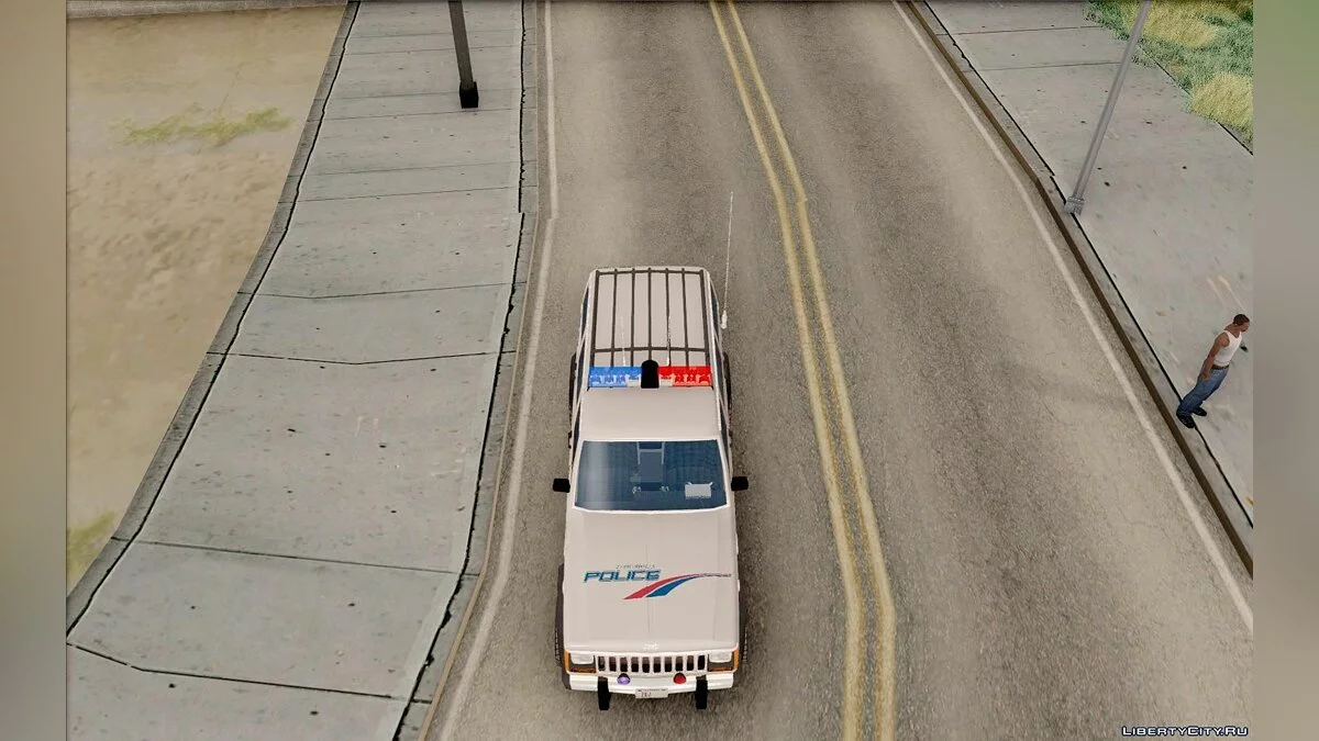 Jeep Cherokee Polizei 1988 / GTA San Andreas