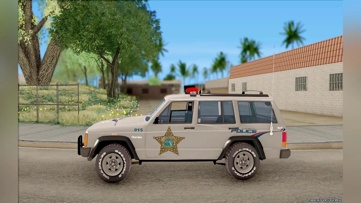 Jeep Cherokee Polizei 1988 / GTA San Andreas