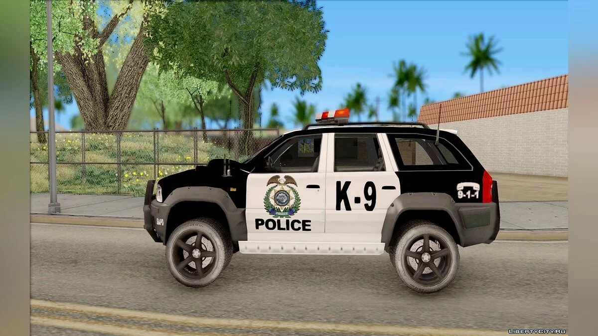 Jeep Grand Cherokee Police K-9 / GTA San Andreas