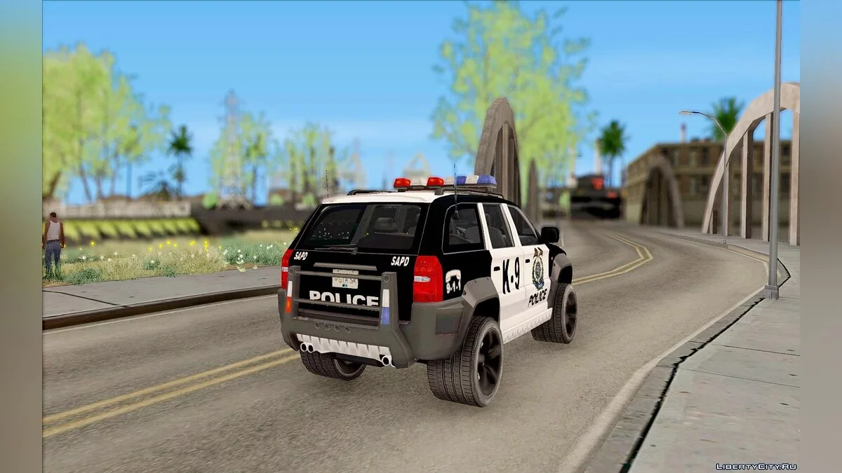 Jeep Grand Cherokee Police K-9 / GTA San Andreas