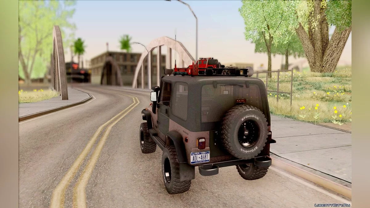 Jeep Wrangler Трофи 1986 / GTA San Andreas