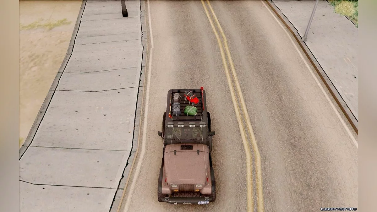Jeep Wrangler Трофи 1986 / GTA San Andreas