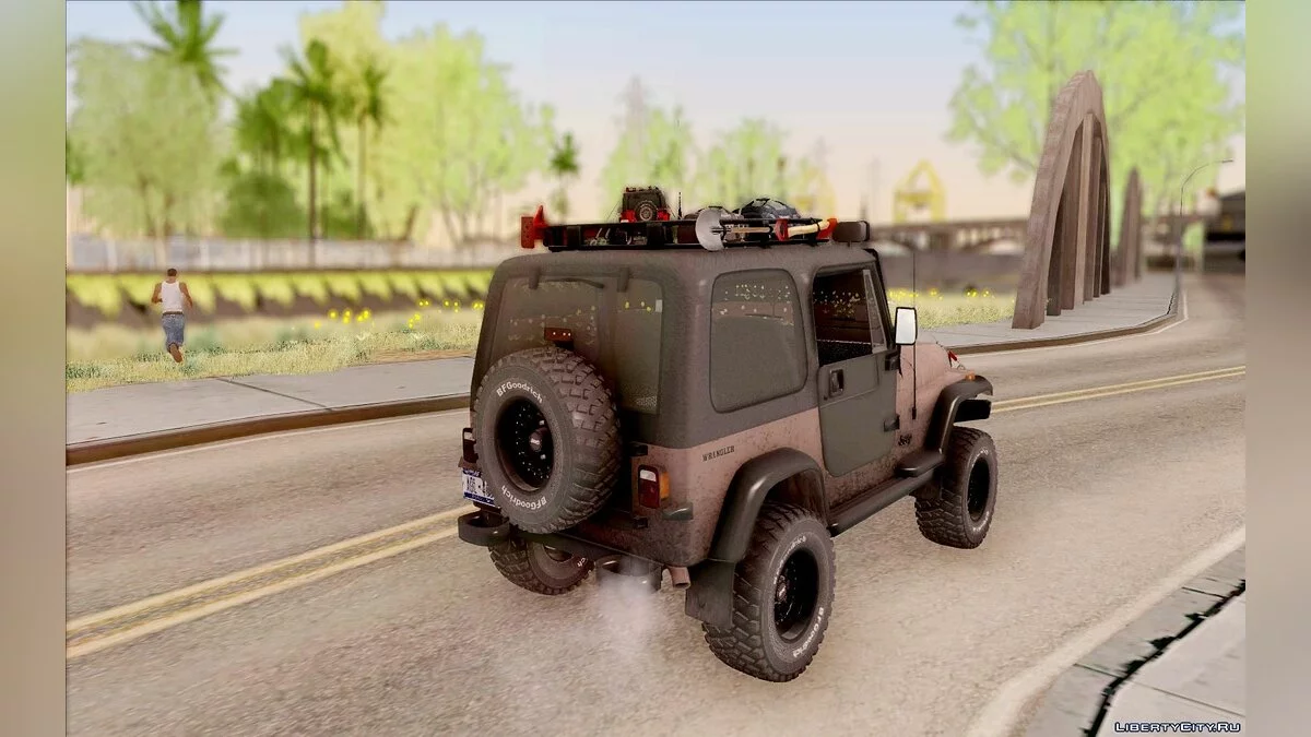 Jeep Wrangler Трофи 1986 / GTA San Andreas