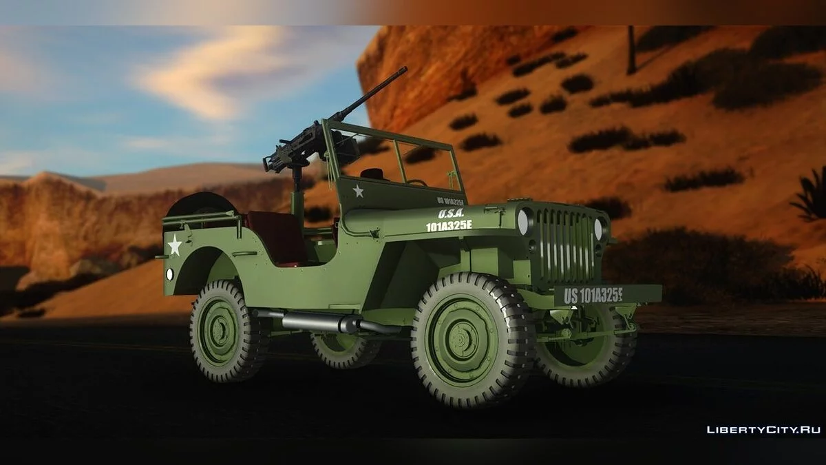1945 ويليز MB 'جيب' / جي تي إيه سان أندرياس