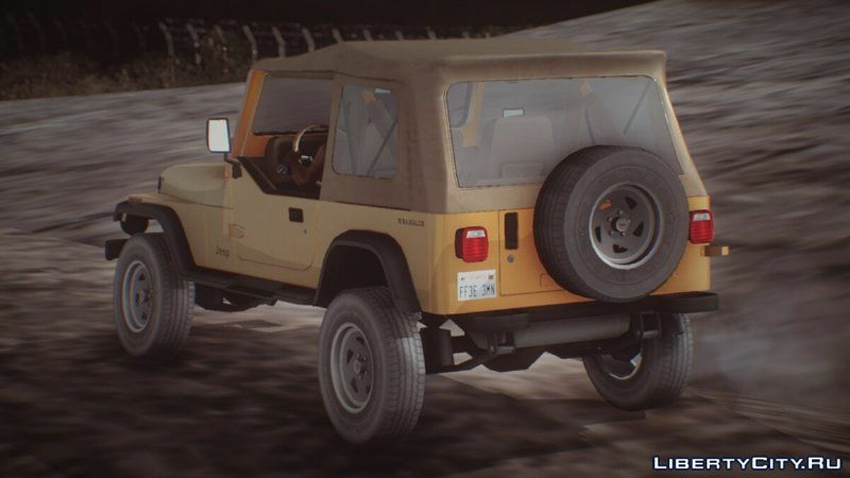 Jeep Wrangler 1988 для GTA San Andreas