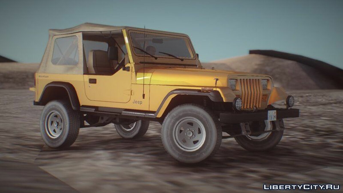 Jeep Wrangler 1988 для GTA San Andreas