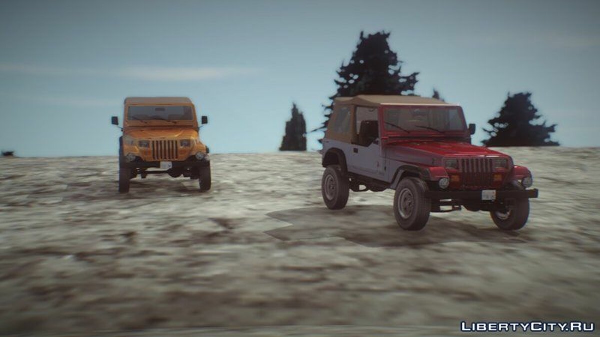 Jeep Wrangler 1988 для GTA San Andreas