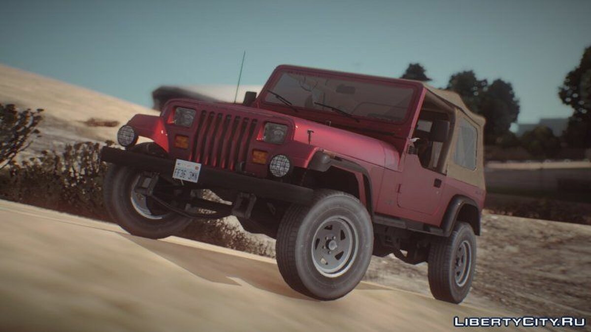 Jeep Wrangler 1988 для GTA San Andreas