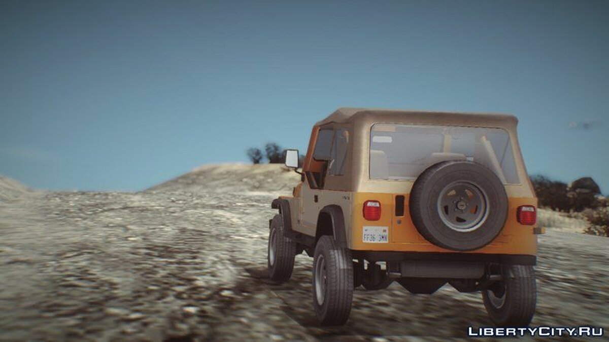 Jeep Wrangler 1988 для GTA San Andreas