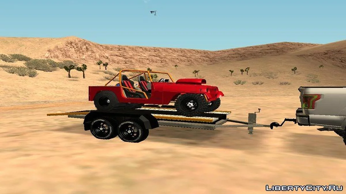 Jeep Pasir Drag / GTA San Andreas