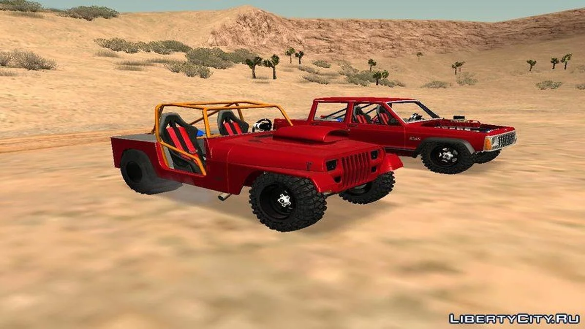 Jeep Pasir Drag / GTA San Andreas