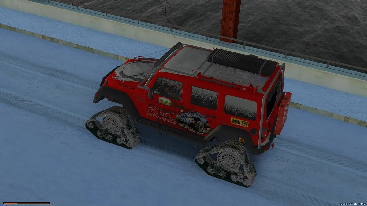 Jeep Wrangler Rubicon Caterpillar / GTA San Andreas