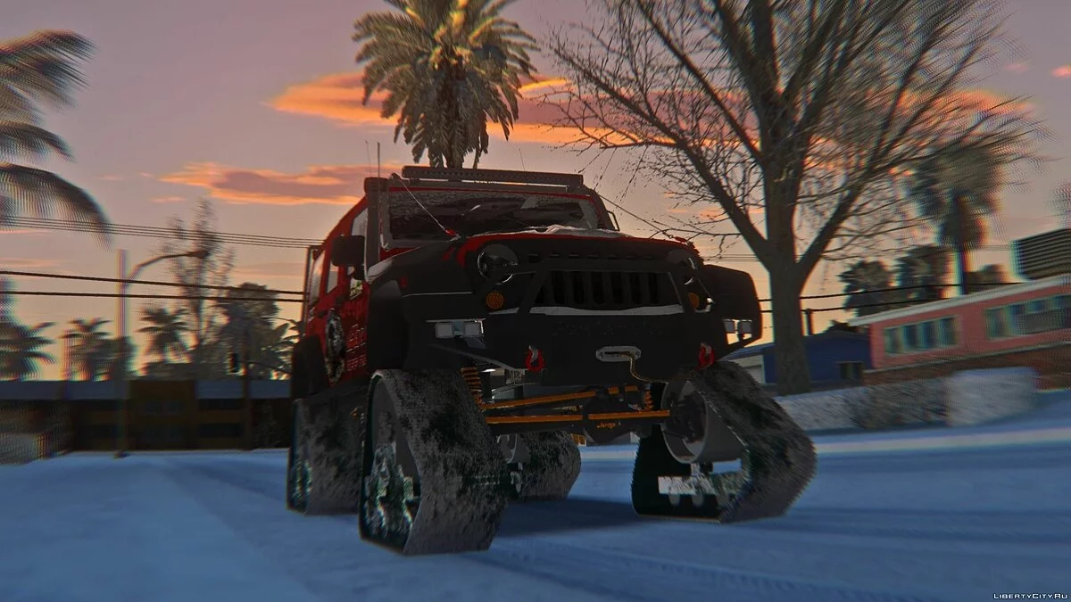 Jeep Wrangler Rubicon Caterpillar / GTA San Andreas