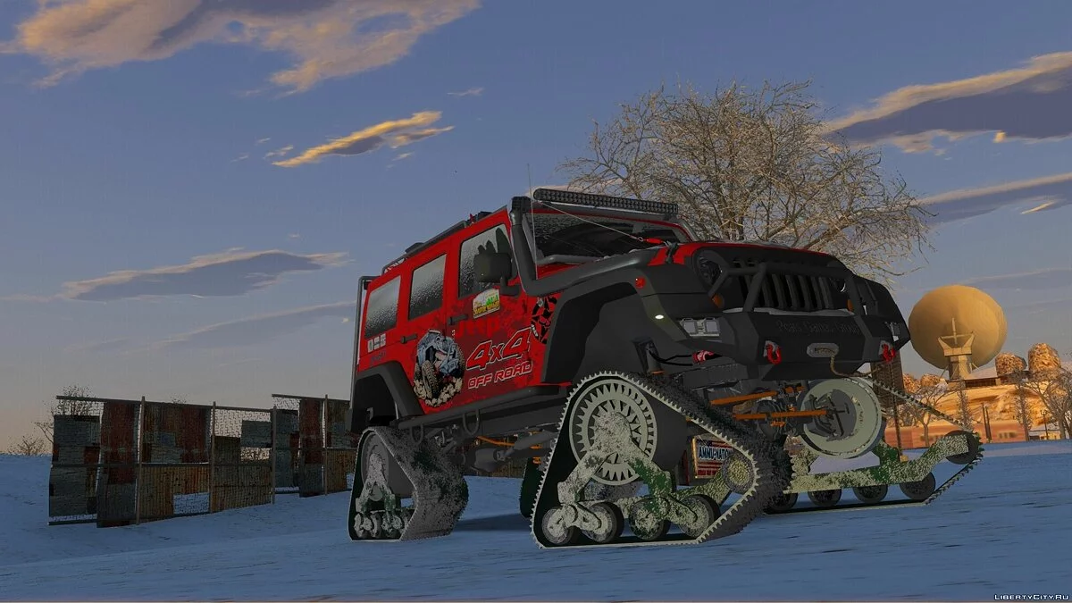 Jeep Wrangler Rubicon Caterpillar / GTA San Andreas