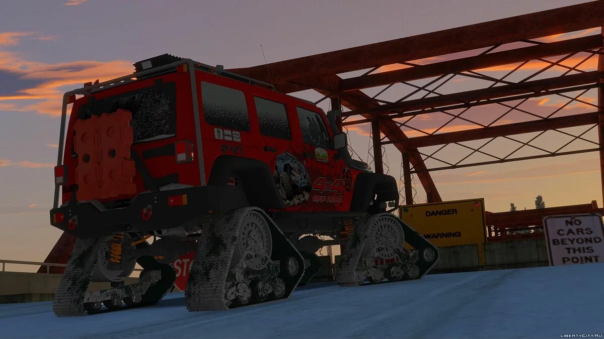 Jeep Wrangler Rubicon Caterpillar / GTA San Andreas