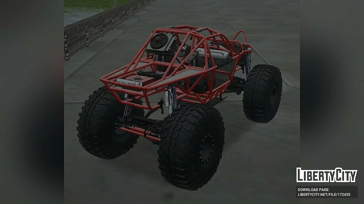 Bagged Custom's Jeep Rock Crawler / GTA San Andreas