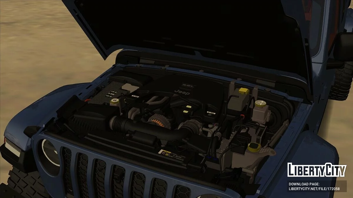 Jeep Gladiator Rubicon 2021 / GTA San Andreas