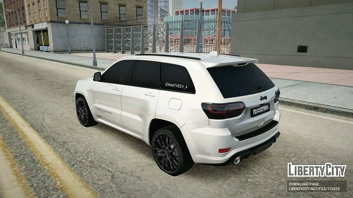 Jeep Grand Cherokee Trackhawk / GTA San Andreas