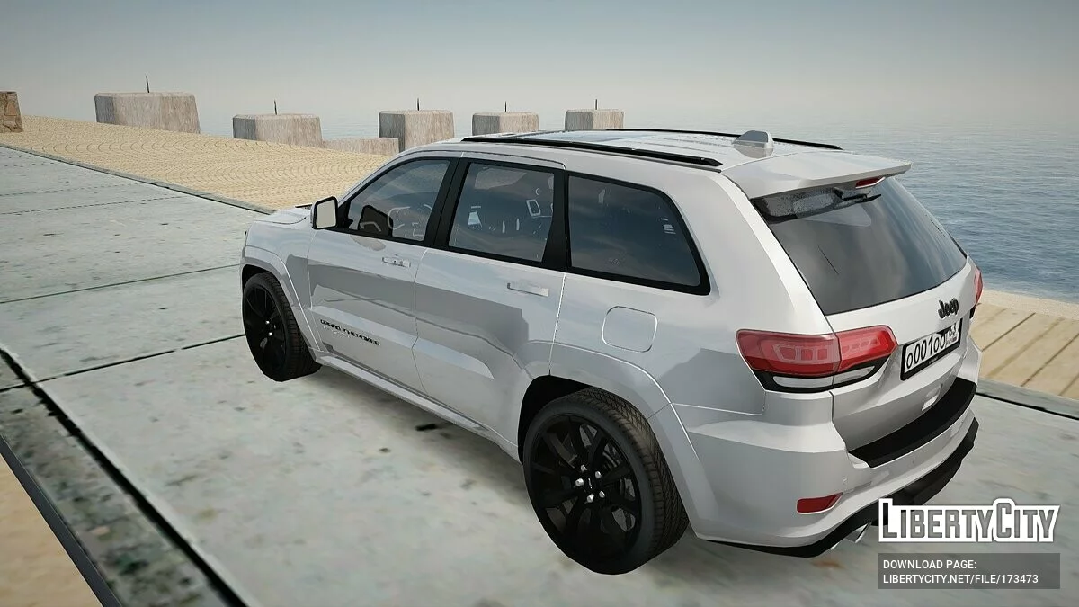 جيب جراند شيروكي SRT تراك هوك / جي تي إيه سان أندرياس