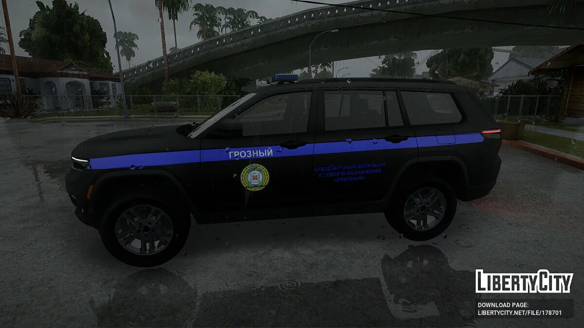 Jeep Поліція м. Грозний / GTA San Andreas