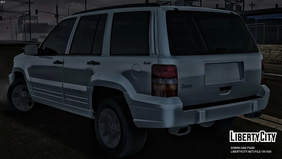 Jeep Grand Cherokee 1999 / GTA San Andreas