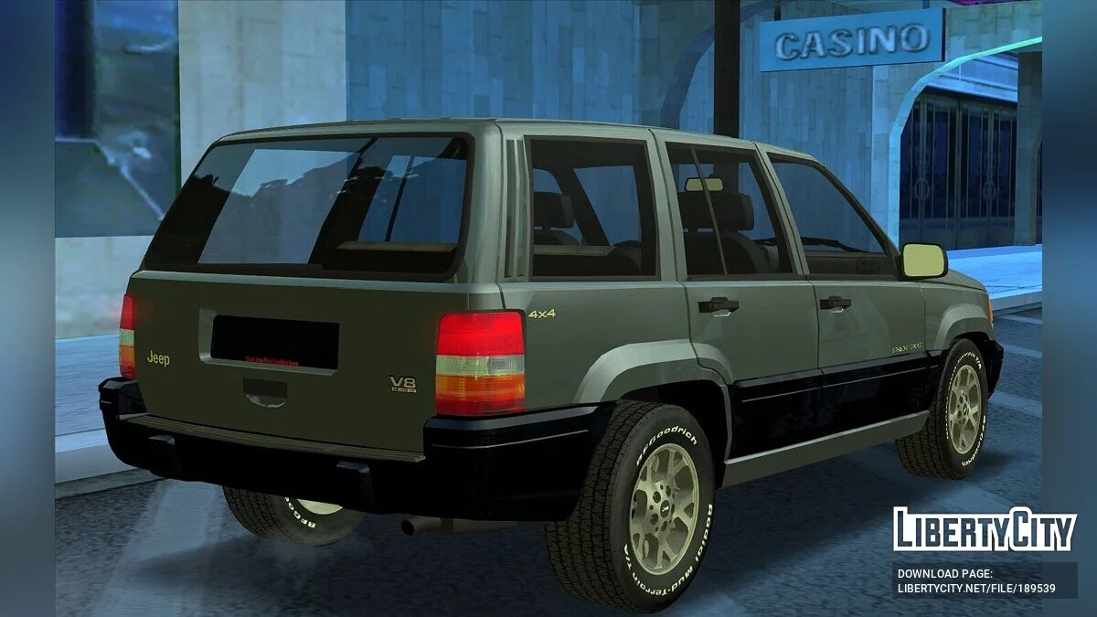 Jeep Cherokee ZJ / GTA San Andreas
