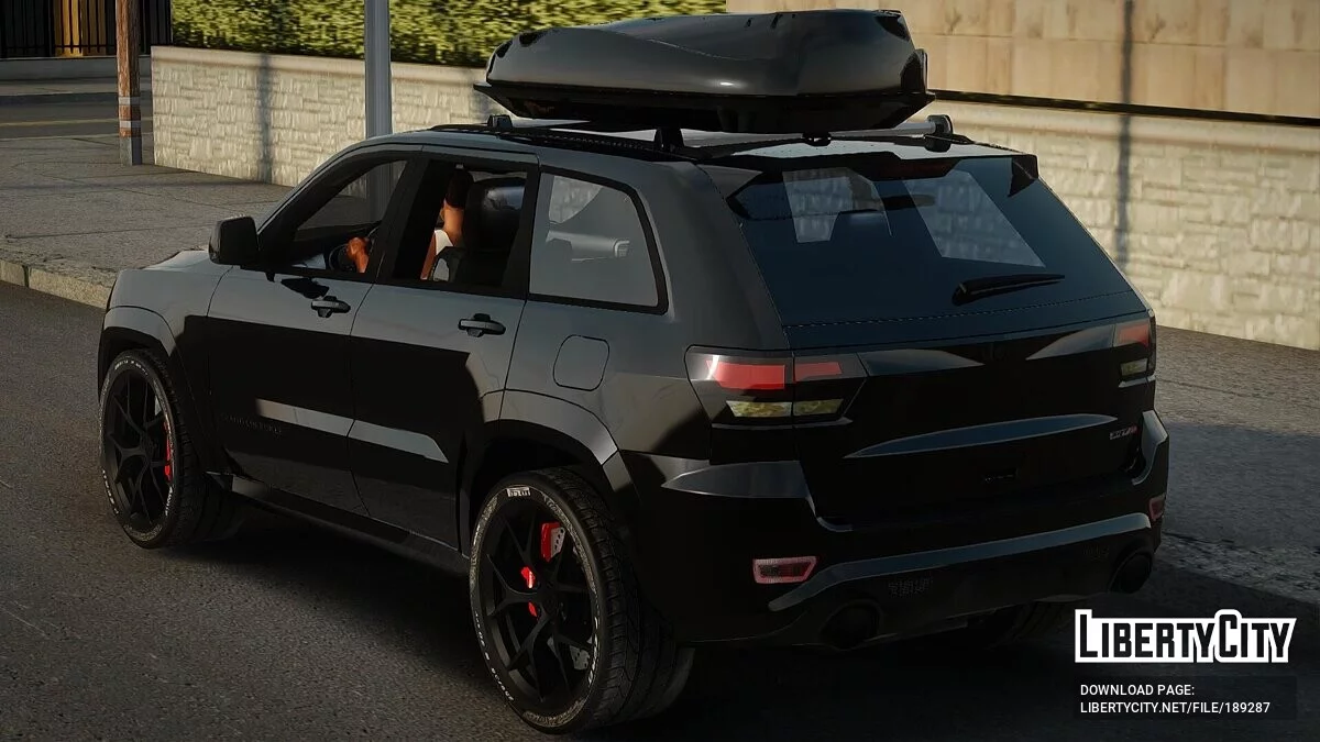 جيب جراند شيروكي SRT8 All Black / جي تي إيه سان أندرياس