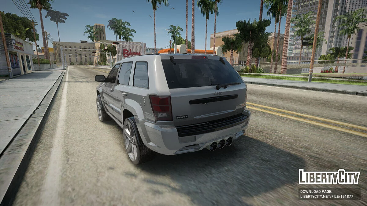 吉普大切诺基 SRT8 / GTA San Andreas