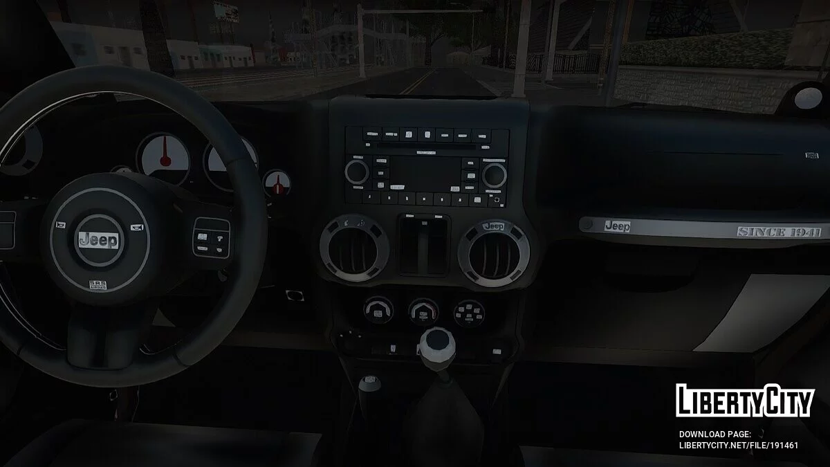 Jeep Wrangler Rubicon 2012 / GTA San Andreas