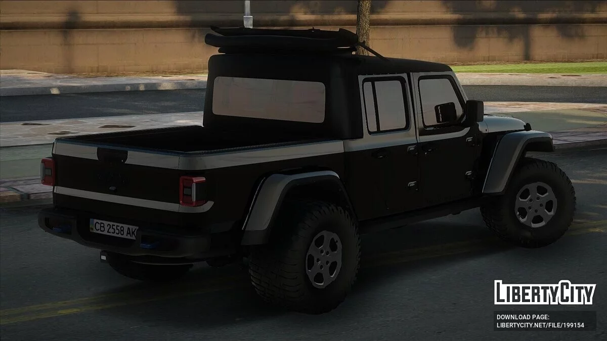 Jeep Gladiator Rubicon / GTA San Andreas