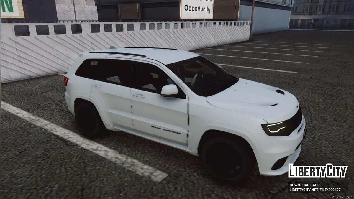 Jeep Grand Cherokee Trackhawk / GTA San Andreas