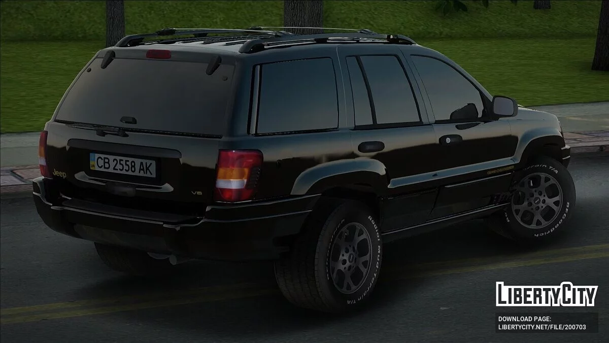 Jeep Grand Cherokee v8 / GTA San Andreas