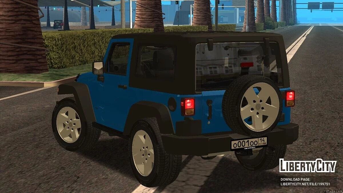 吉普牧马人 + CCD / GTA San Andreas