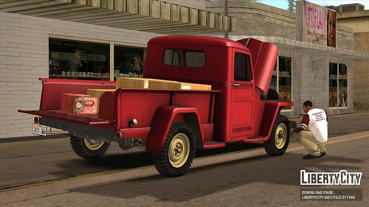 Willys Overland Jeep Pickup 1948 / GTA San Andreas