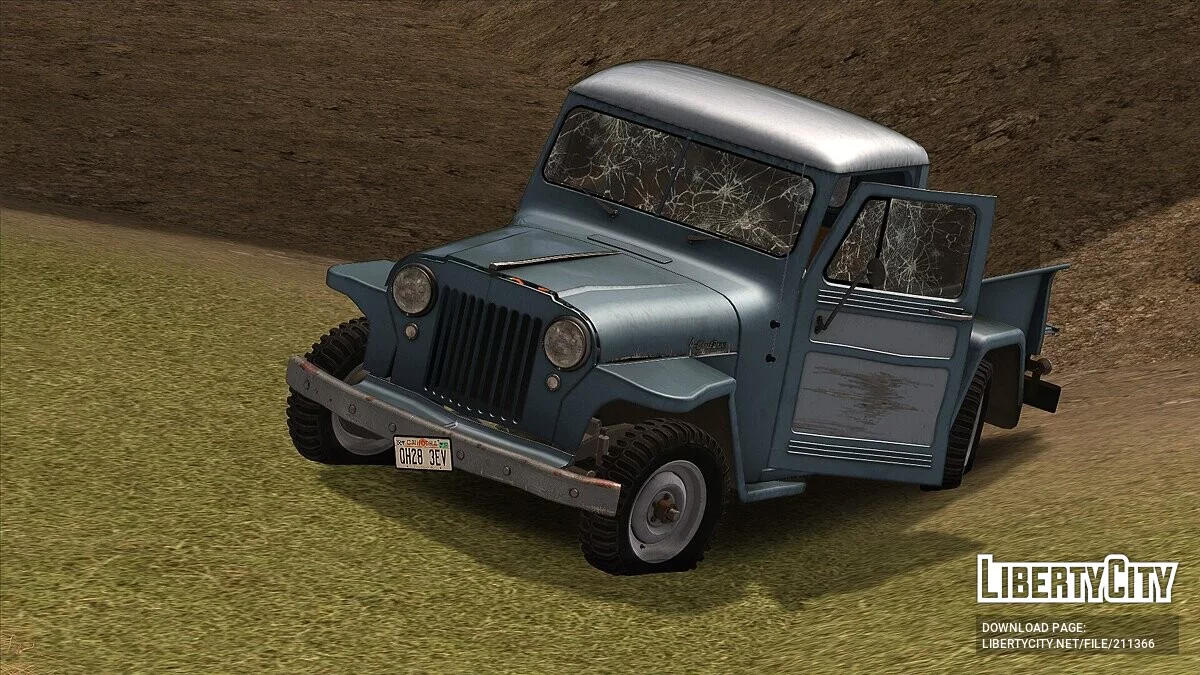 Willys Overland Jeep Pickup 1948 / GTA San Andreas