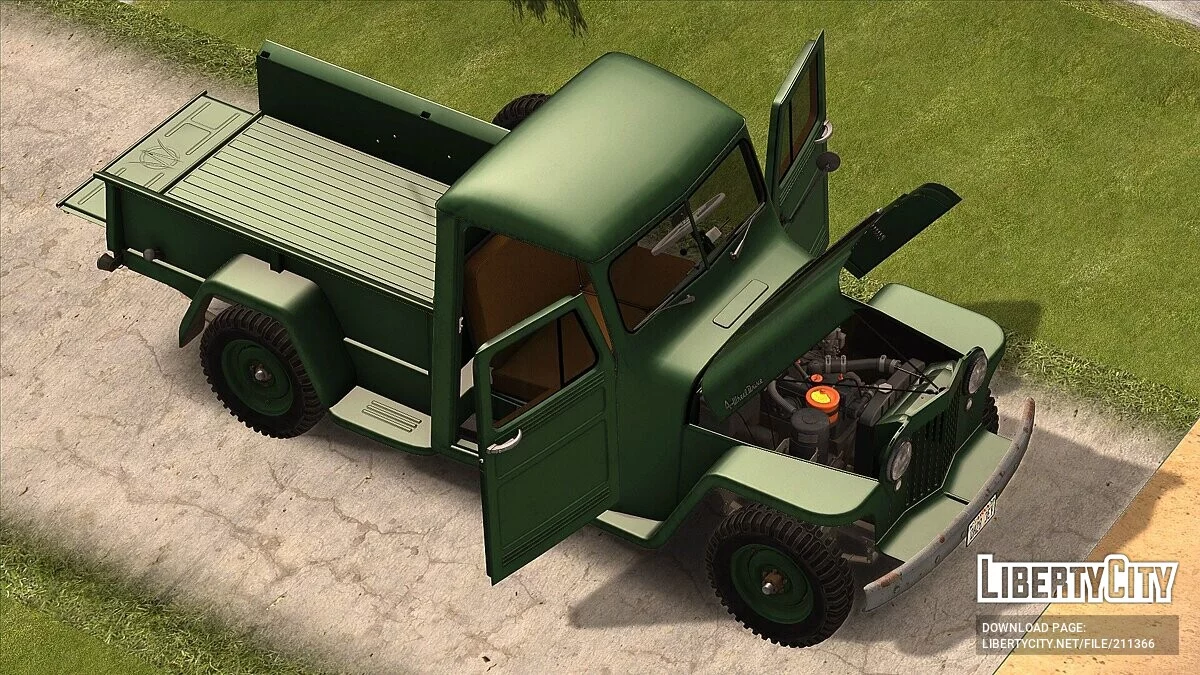 Willys Overland Jeep Pickup 1948 / GTA San Andreas