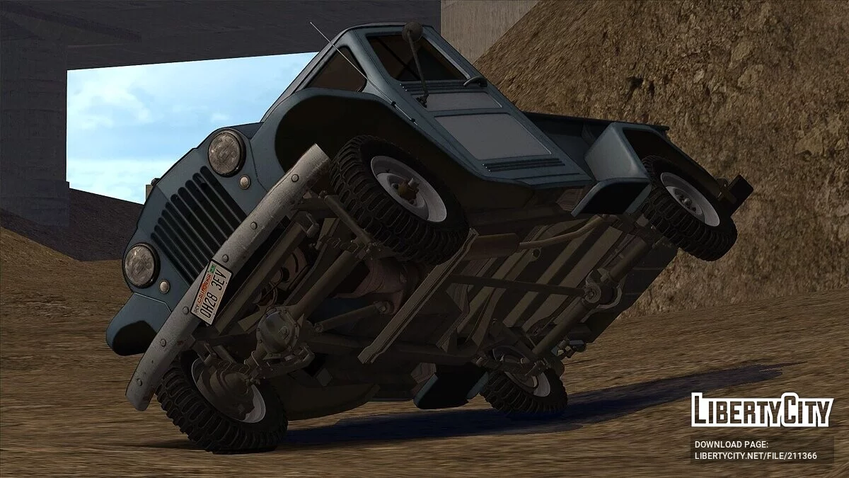 Willys Overland Jeep Pickup 1948 / GTA San Andreas