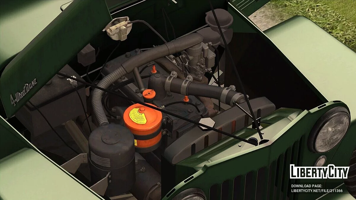 Willys Overland Jeep Pickup 1948 / GTA San Andreas