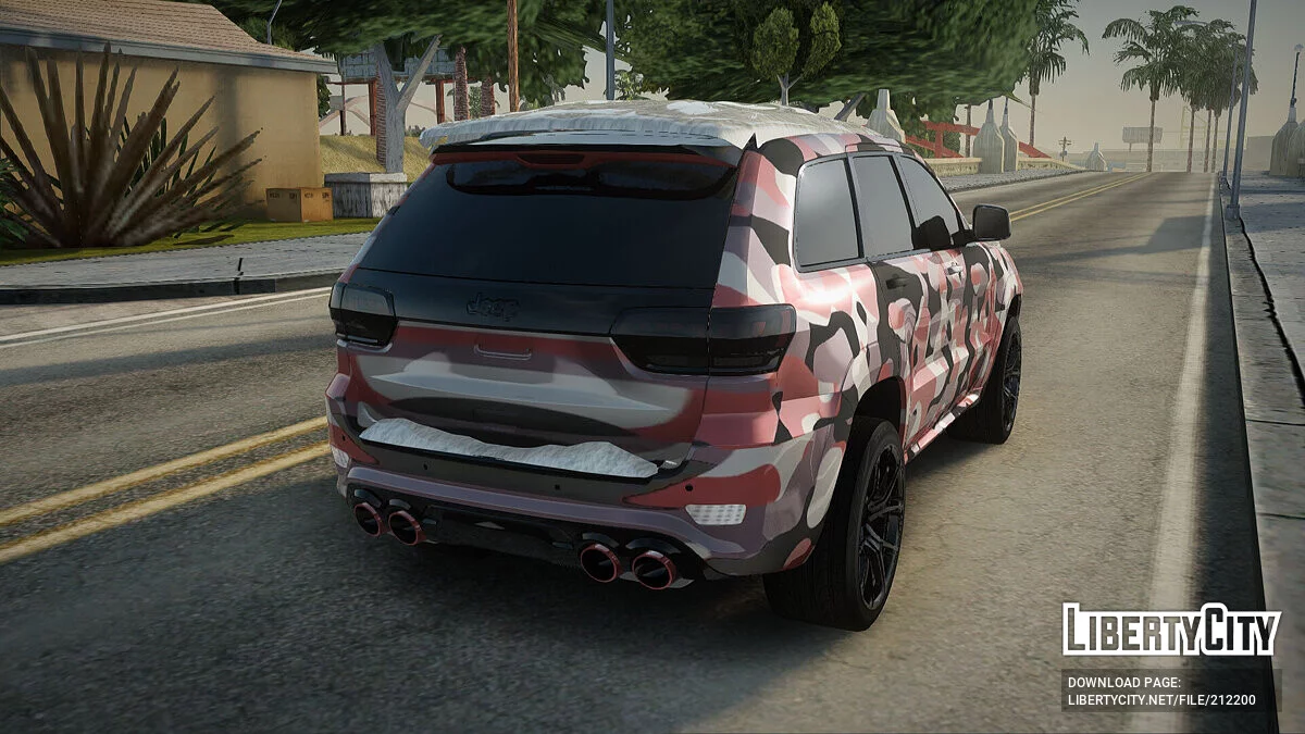 Jeep Grand Cherokee SRT Зима / GTA San Andreas