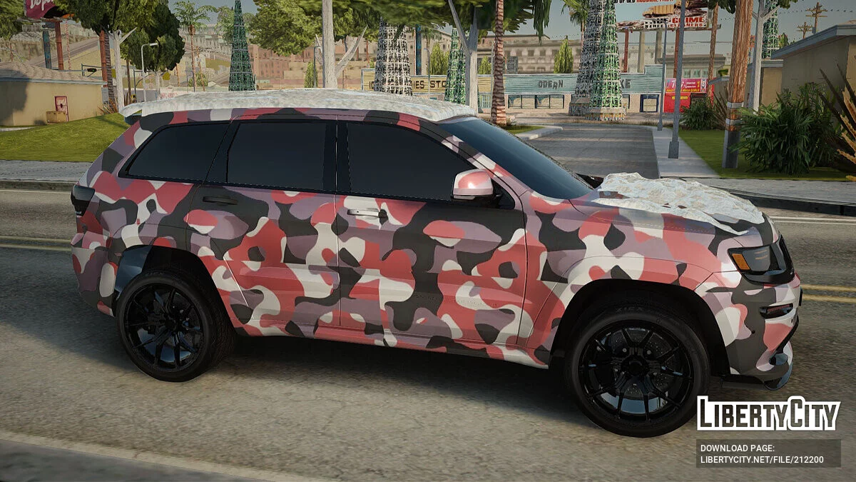 Jeep Grand Cherokee SRT Зима / GTA San Andreas