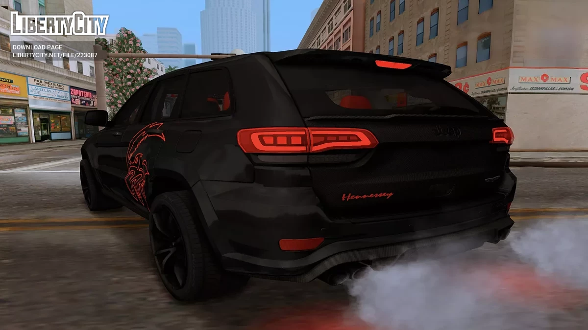 Jeep Grand Cherokee Trackhawk Hennessey / GTA San Andreas