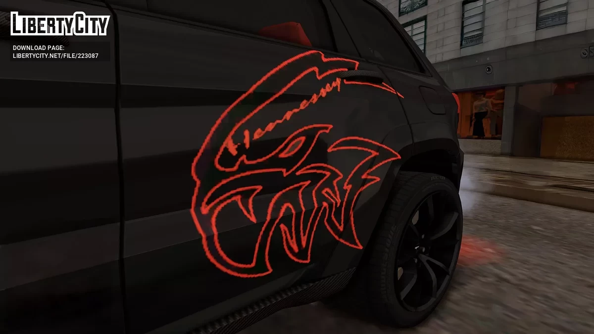 Jeep Grand Cherokee Trackhawk Hennessey / GTA San Andreas