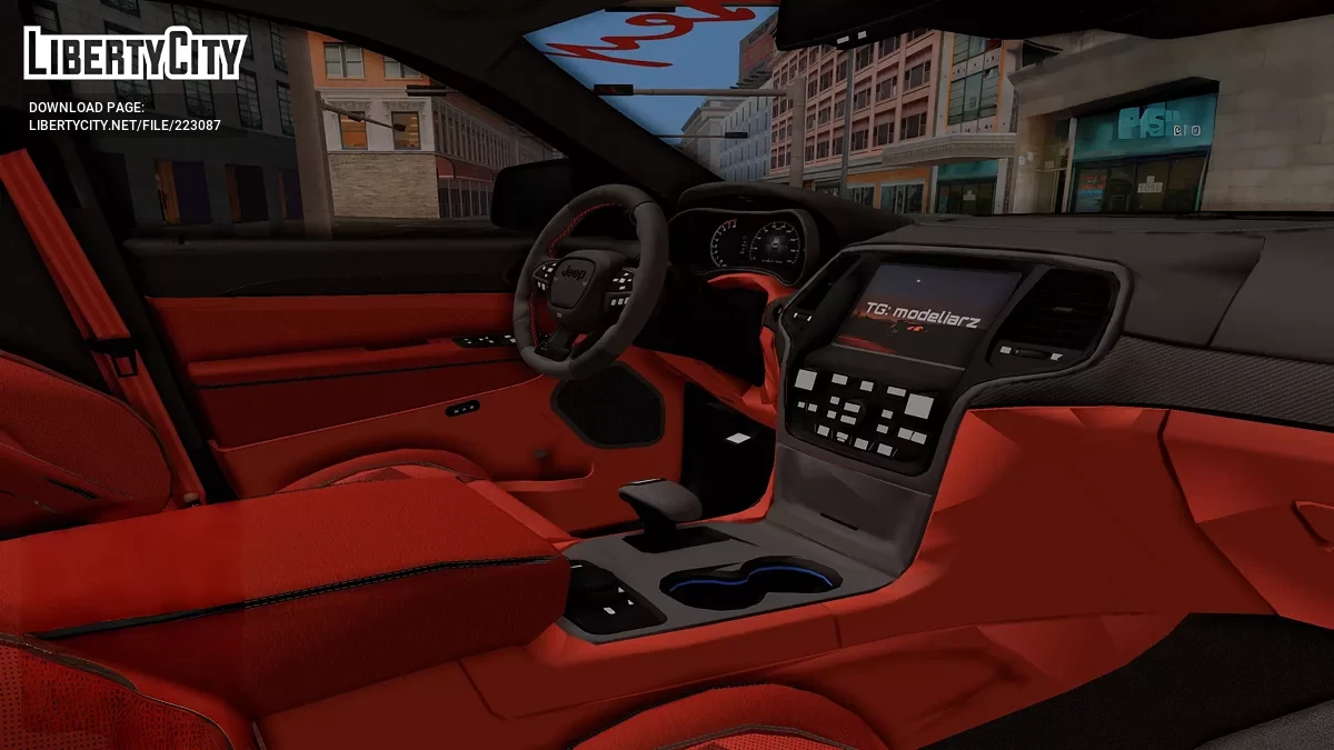 Jeep Grand Cherokee Trackhawk Hennessey / GTA San Andreas