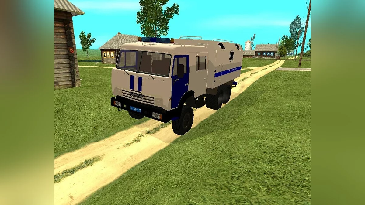 КамАЗ поліція / GTA San Andreas